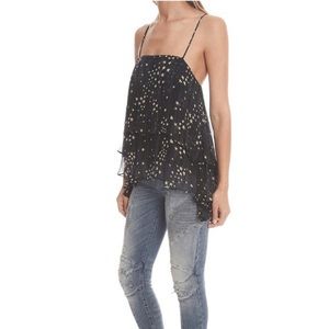 LoveShackFancy Star Print Tank Open Back